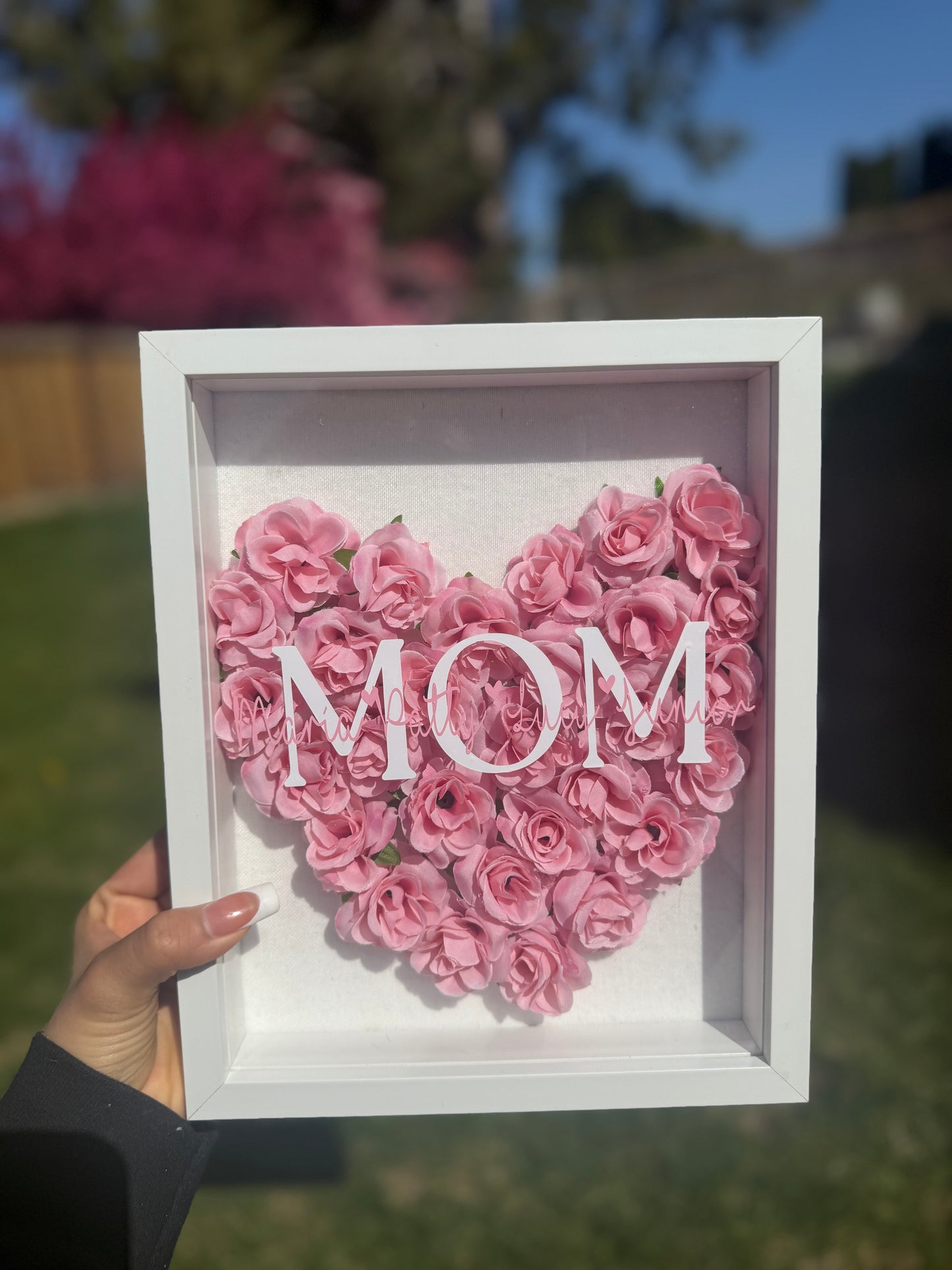 Custom Mom Shadow Box/Personalized