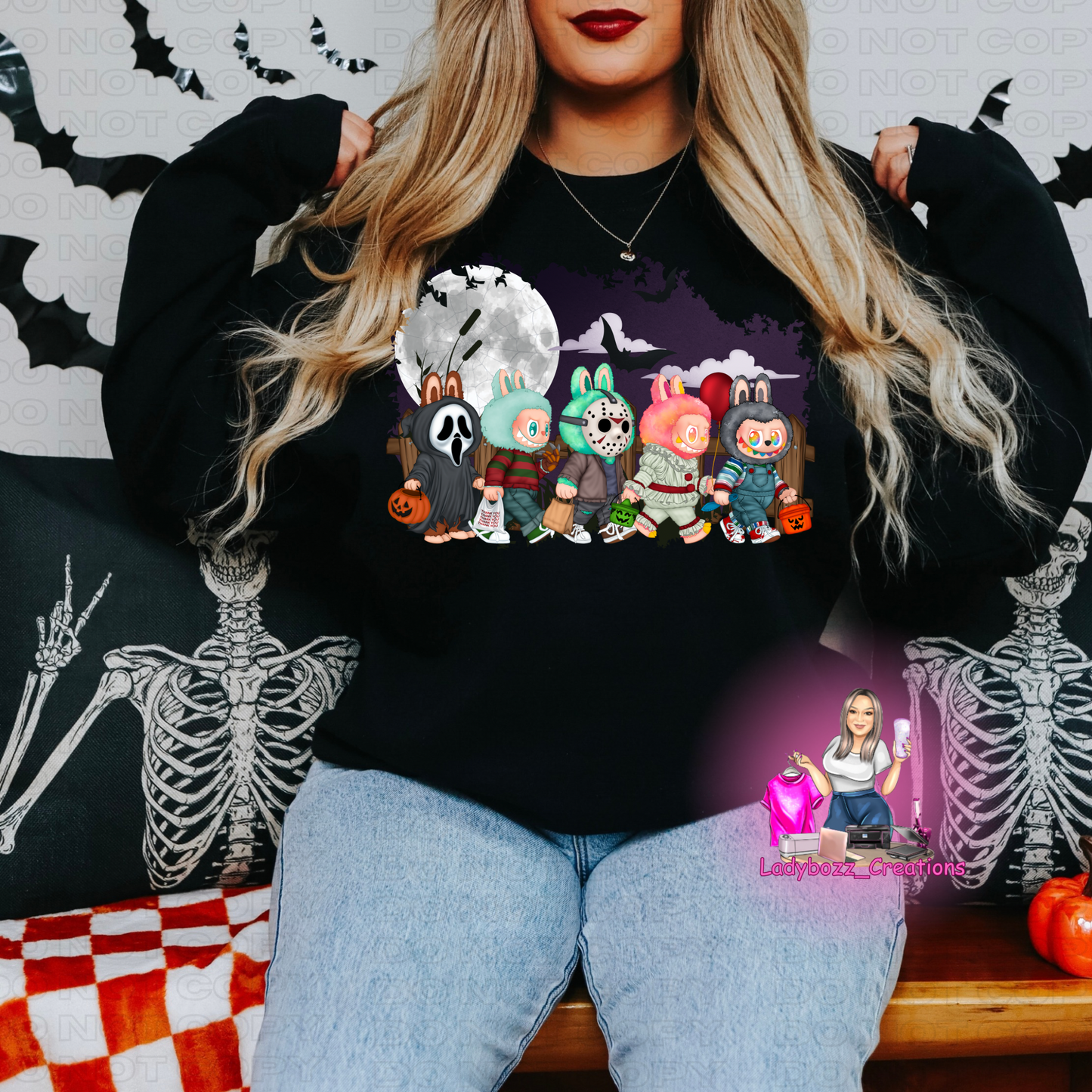 Labubu Halloween Sweatshirts