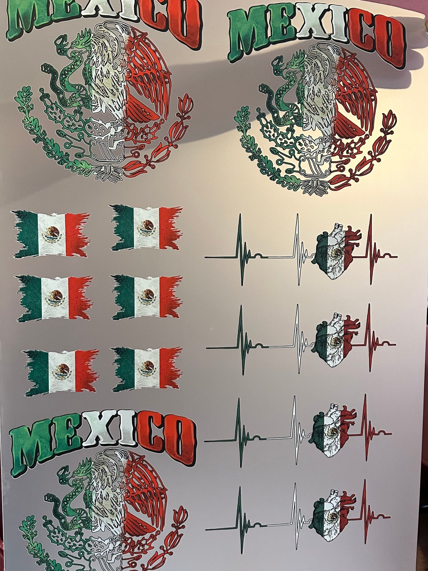 Mexico Gangsheet Prints/13 images