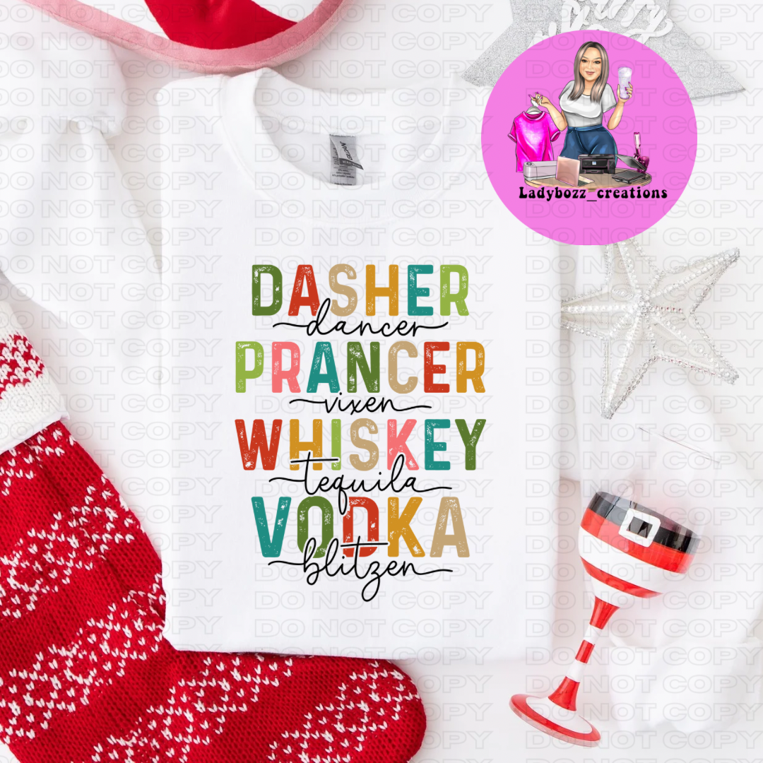 Dancer Prancer Whiskey Vodka