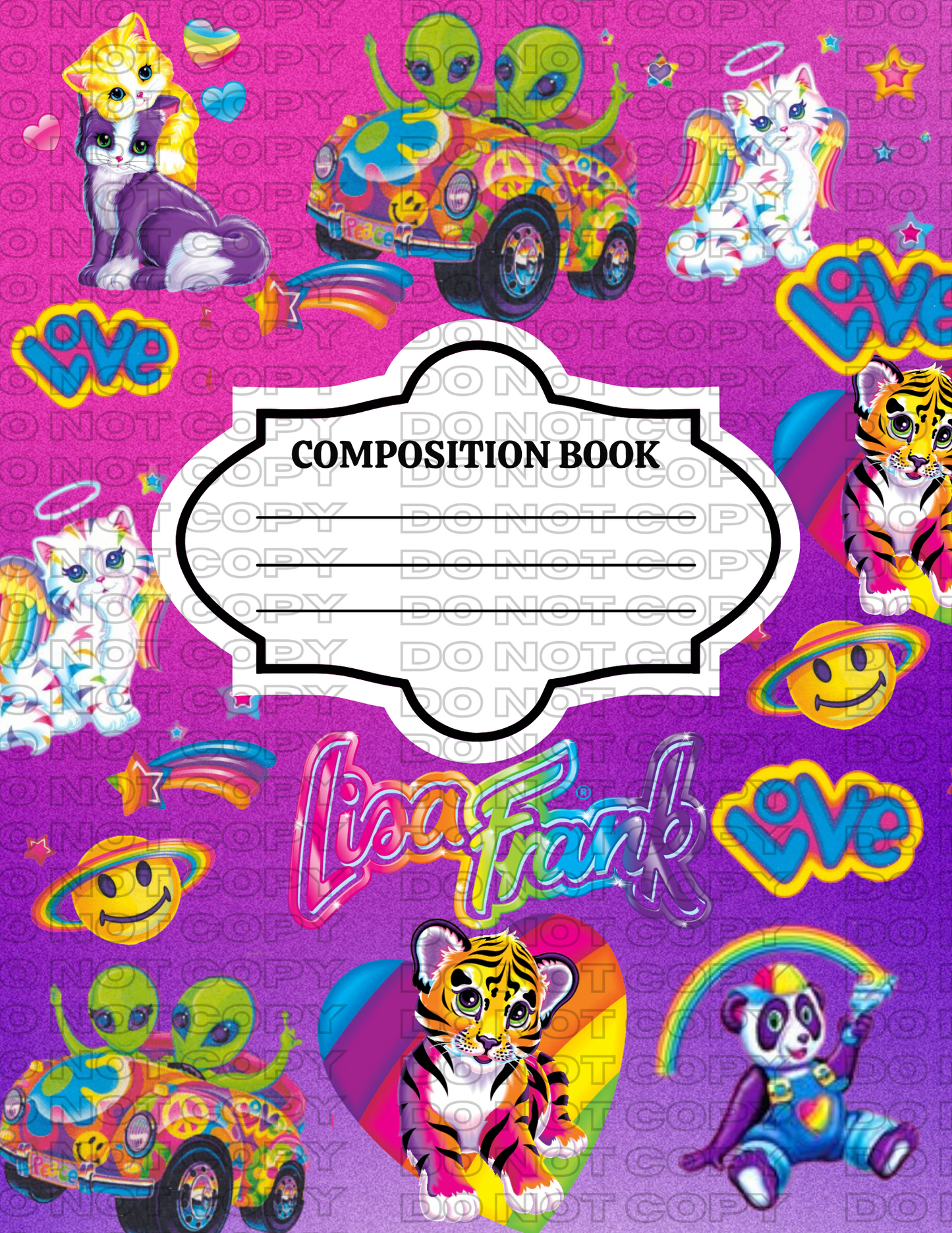 Custom composition notebooks