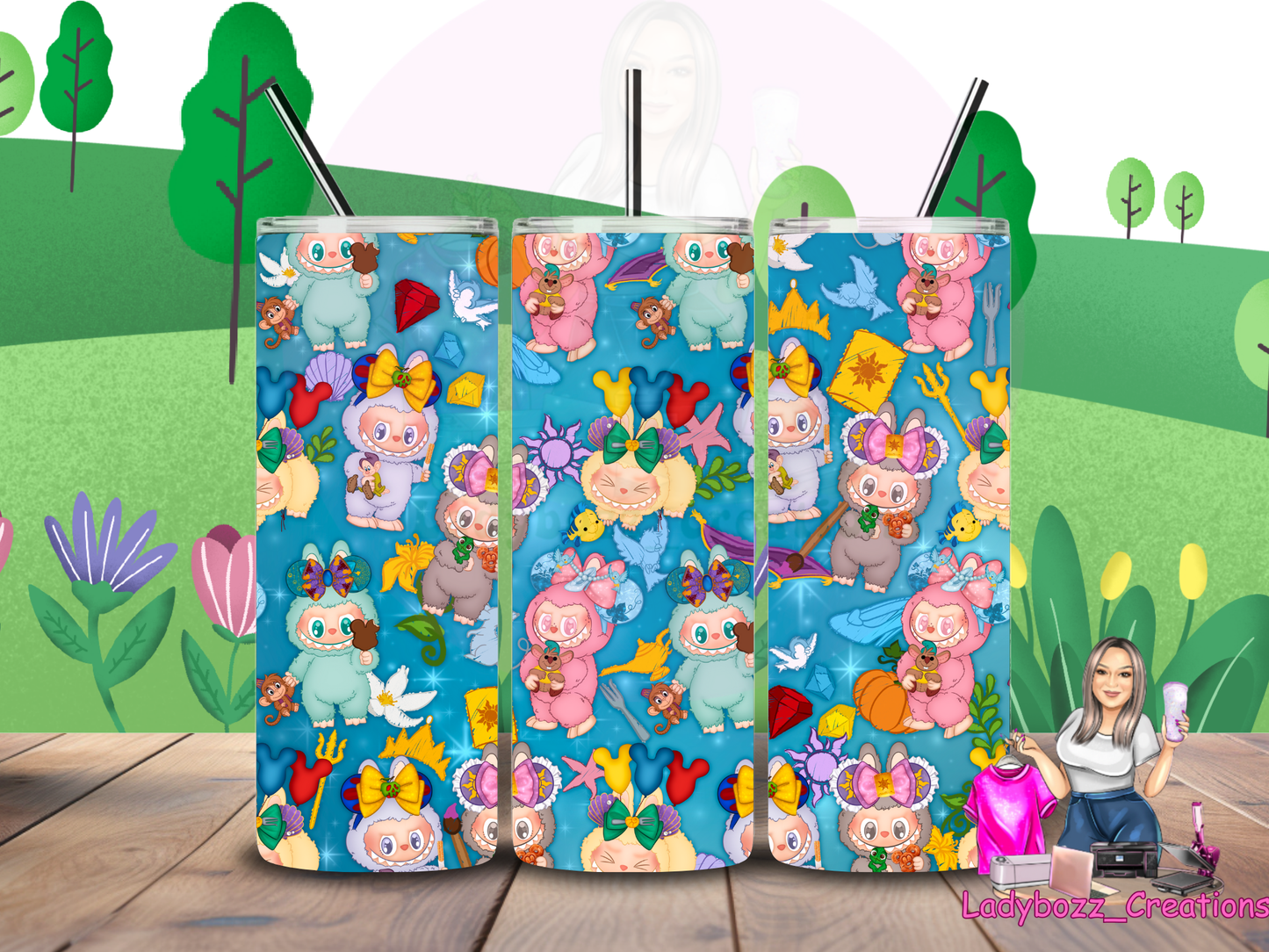 Labubu Princess Tumbler