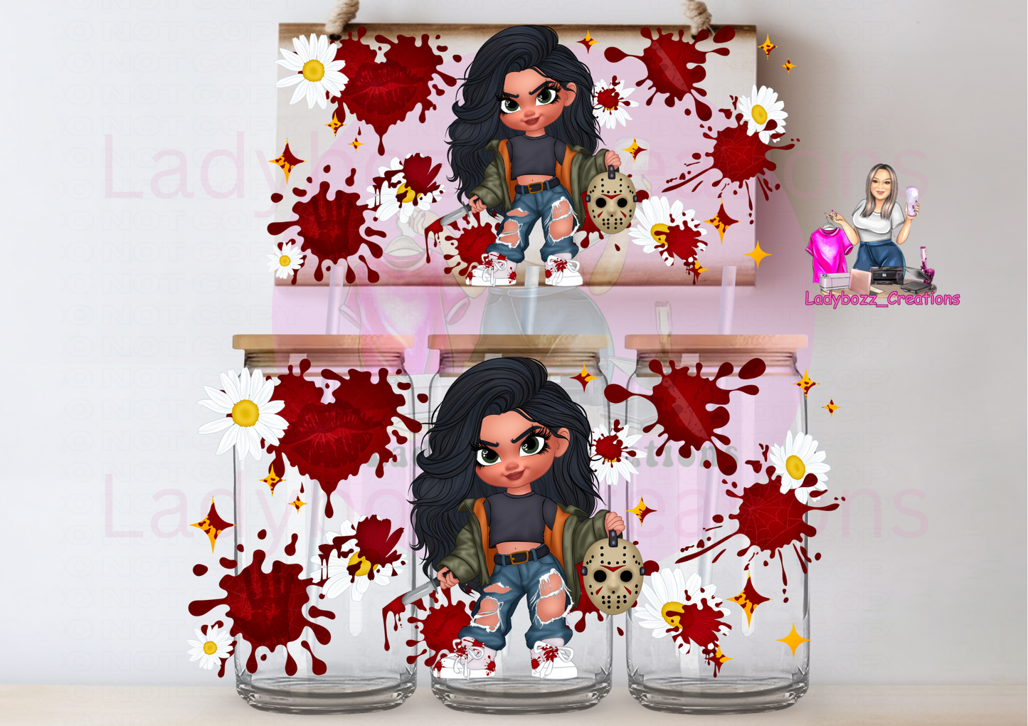 Villain Girls/Scary/Halloween / WRAP BUNDLE with no drip