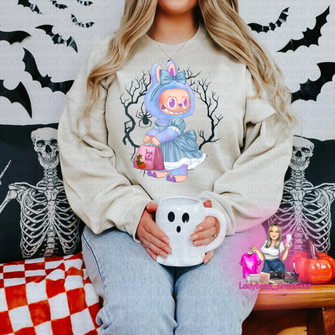 Labubu Princess Halloween Sweatshirt (multiple options)