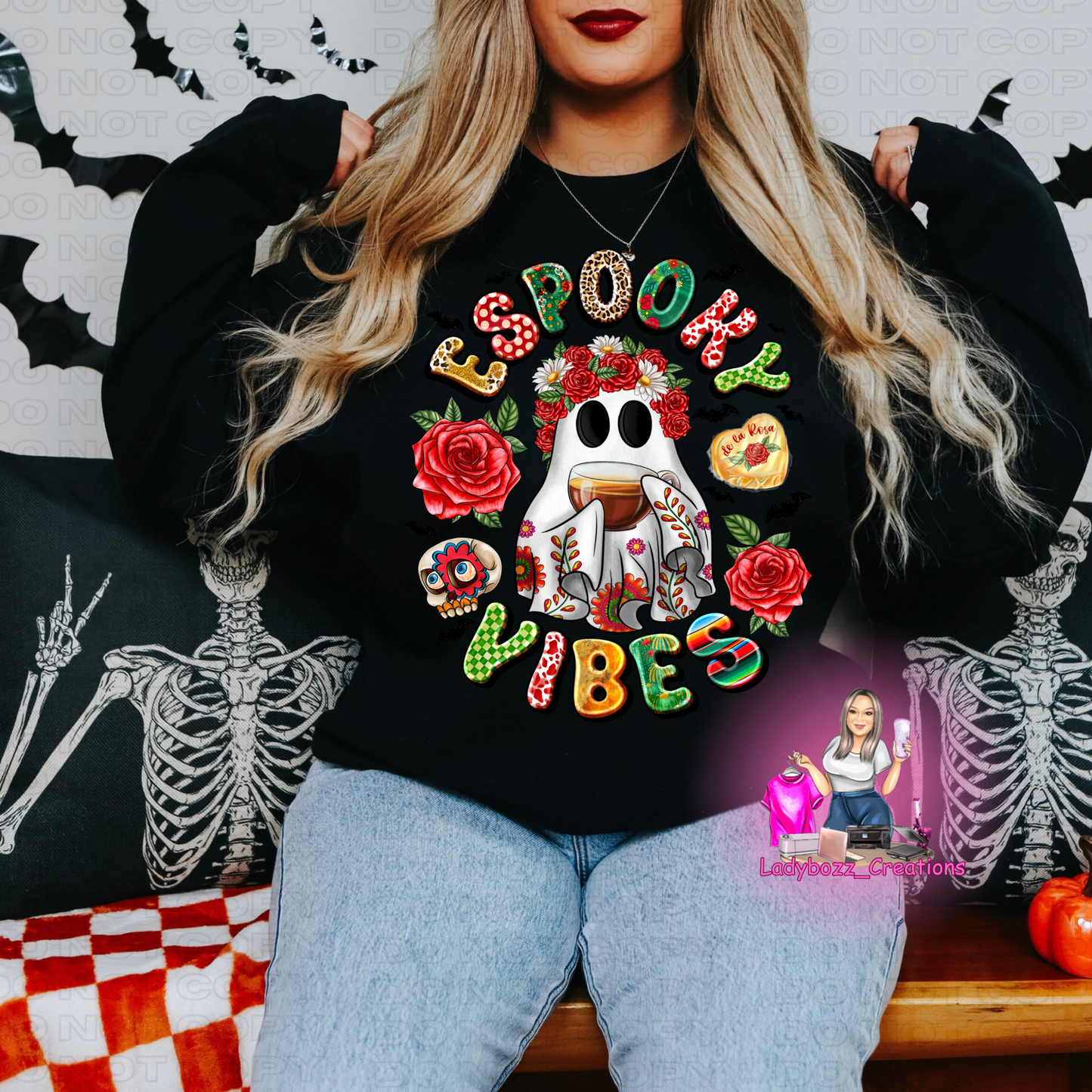 Multiple Ghost Sweatshirt Options