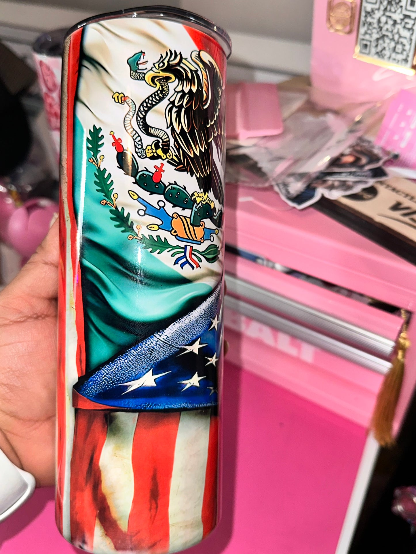 Mexico American Tumbler