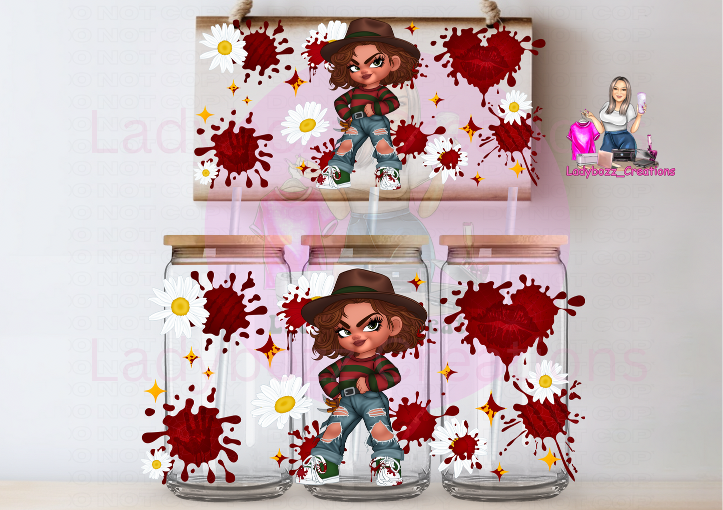 Villain Girls/Scary/Halloween / WRAP BUNDLE with no drip