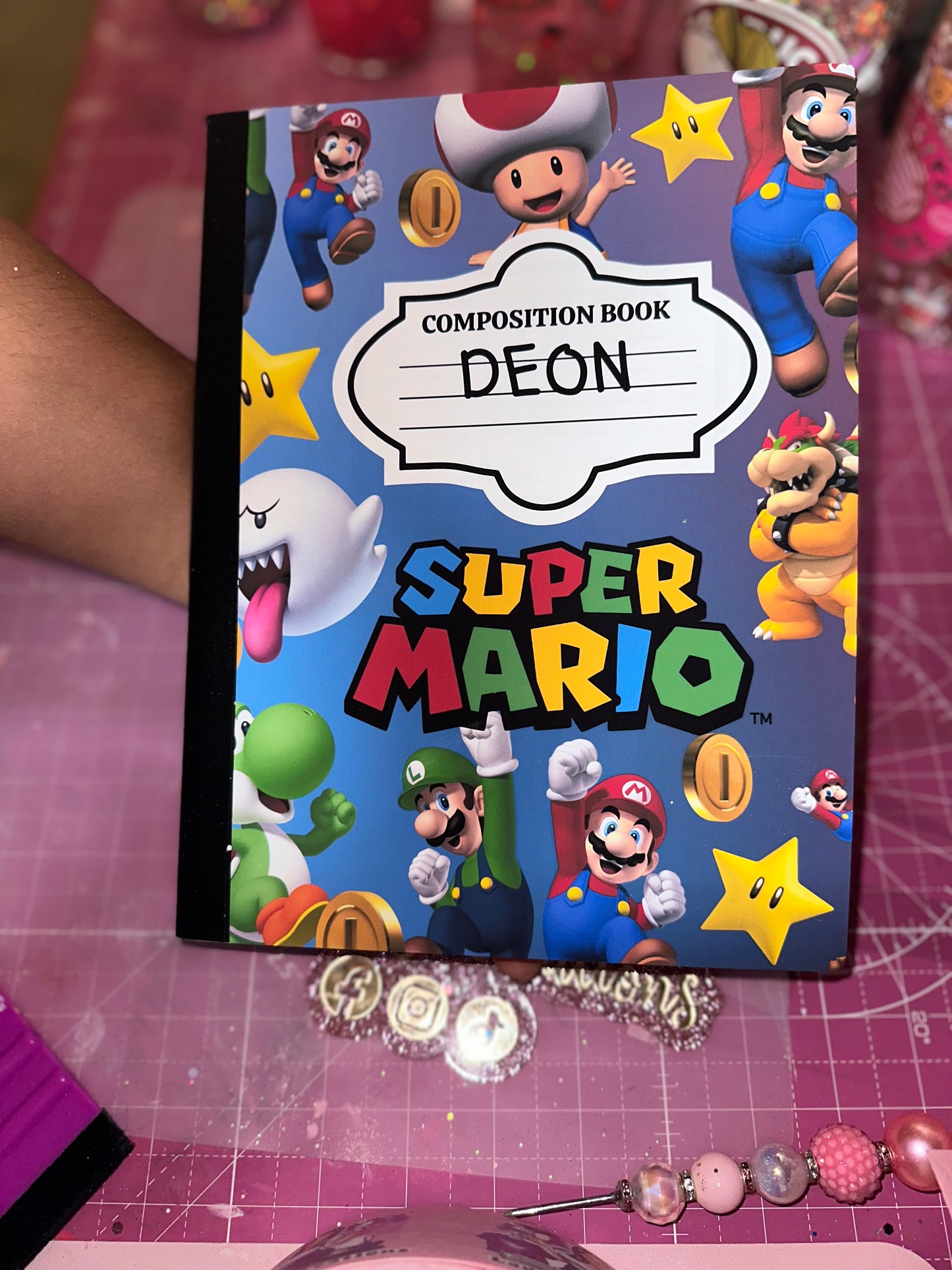 Custom composition notebooks