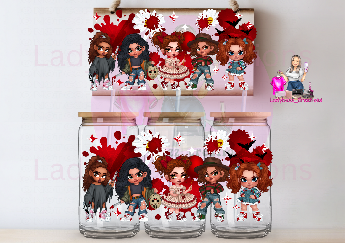 Villain Girls/Scary/Halloween / WRAP BUNDLE