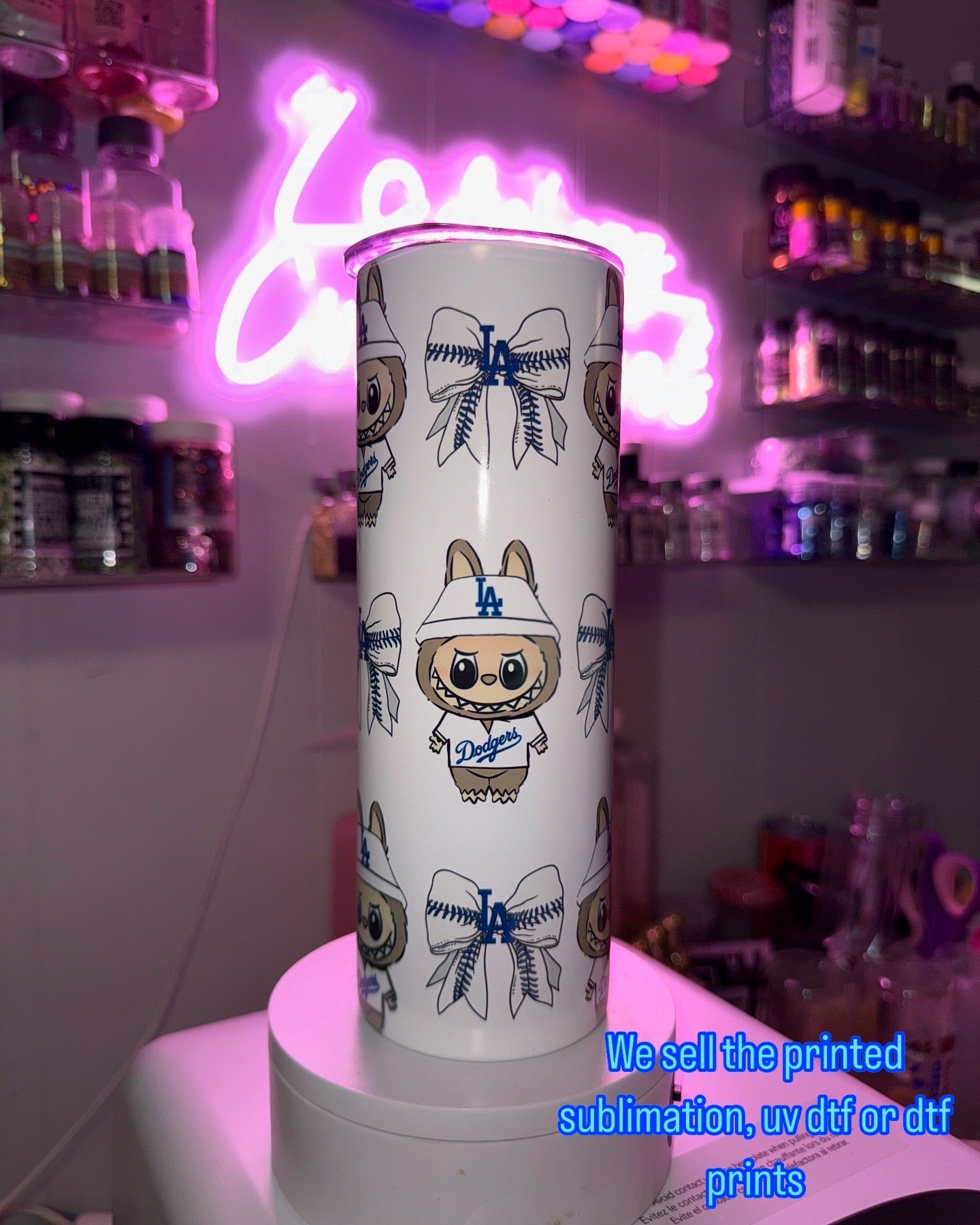 Labubu Dodgers Tumbler