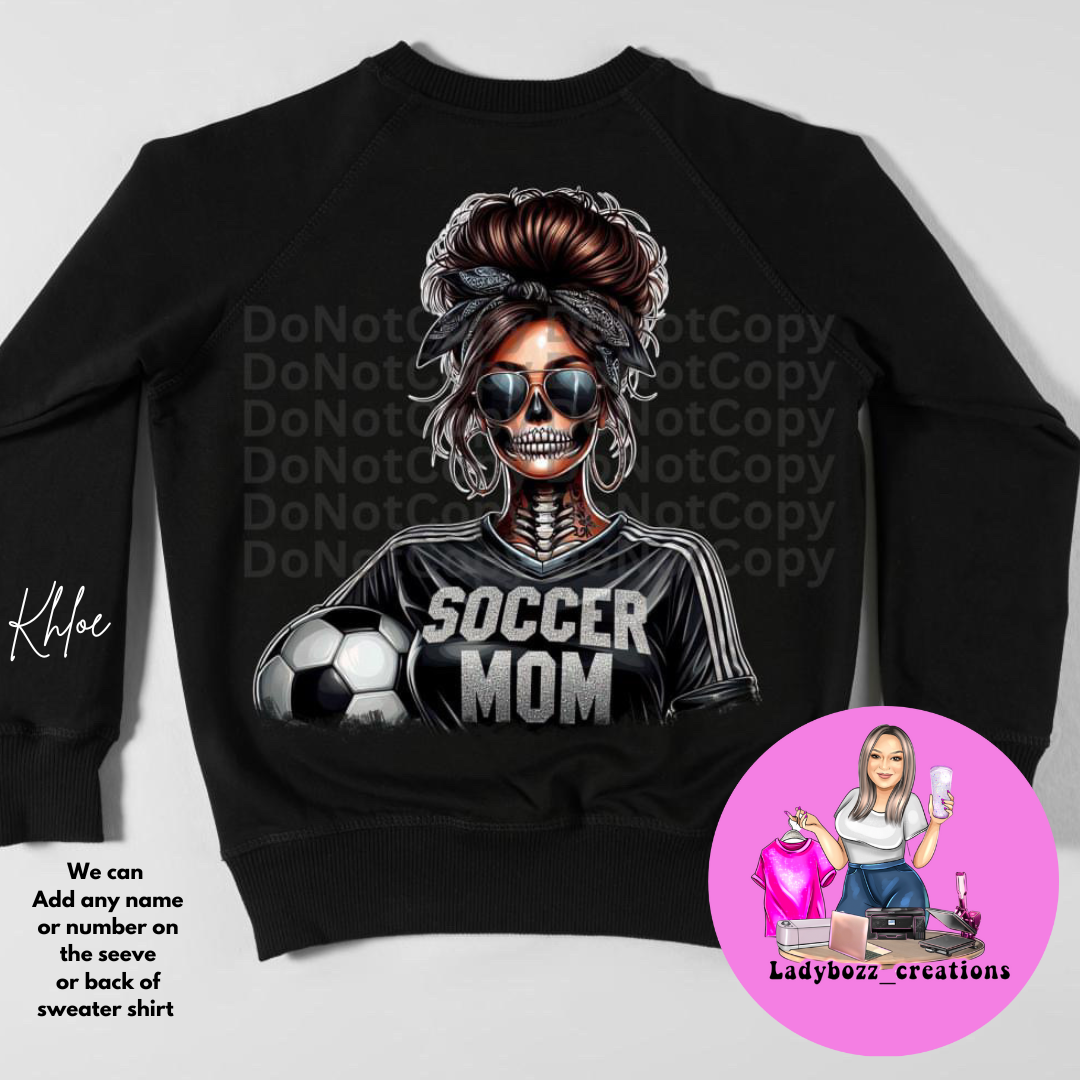 Skelly Soccer Mom Sweater/Sports