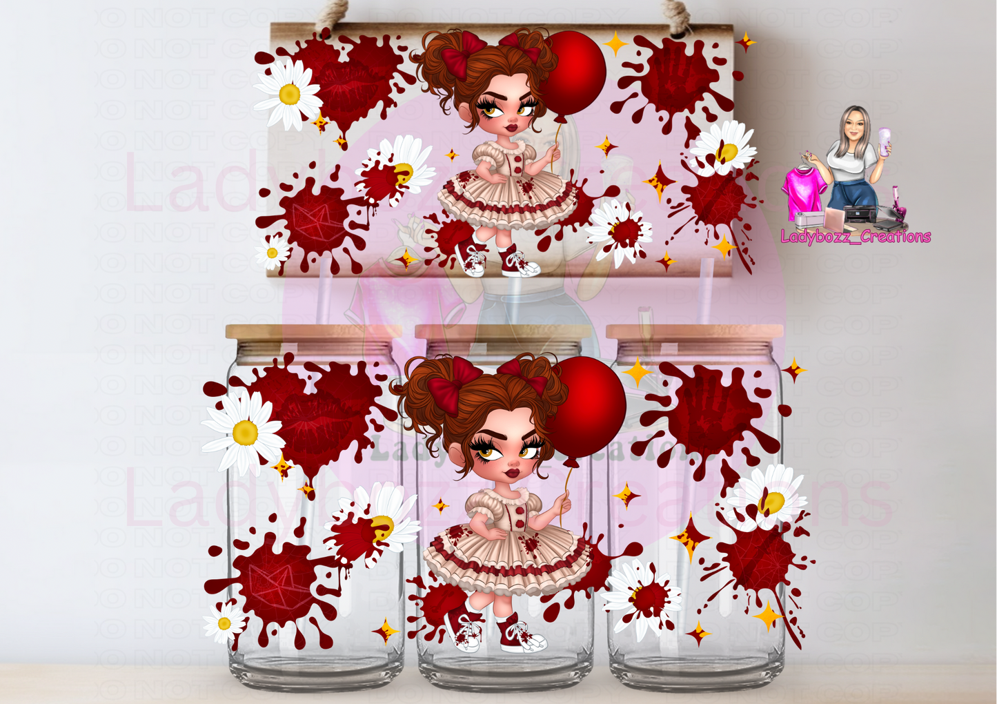 Villain Girls/Scary/Halloween / WRAP BUNDLE with no drip