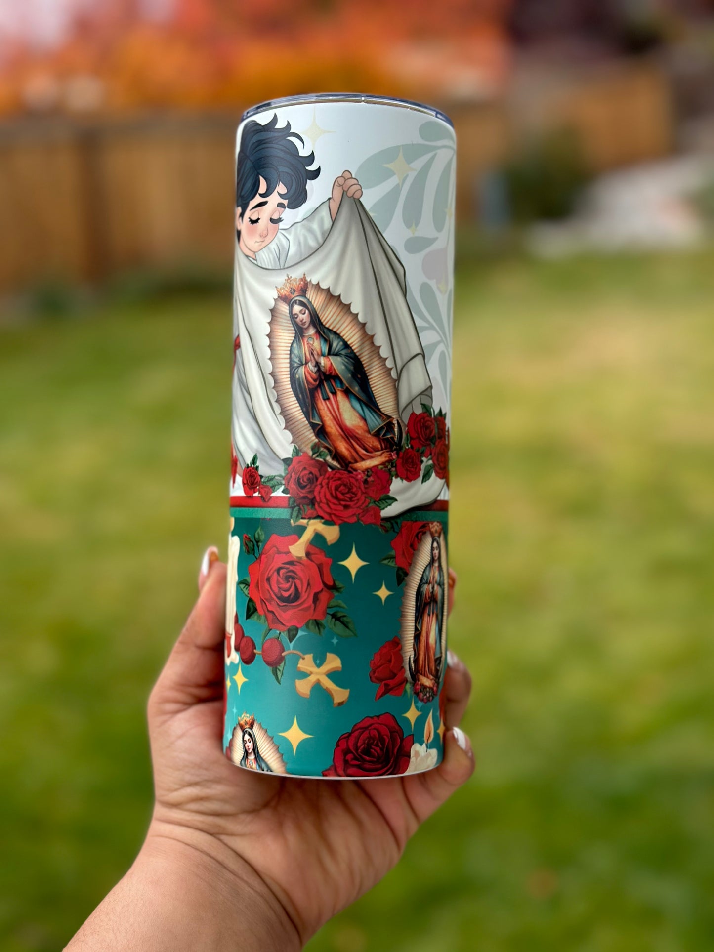 El Niño con La Virgen de Guadalupe