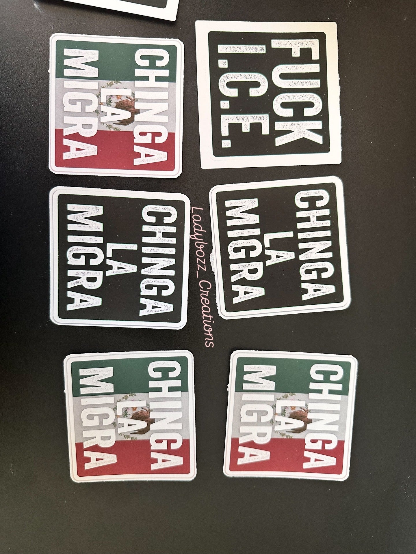 La Migra Stickers/F I.C.E