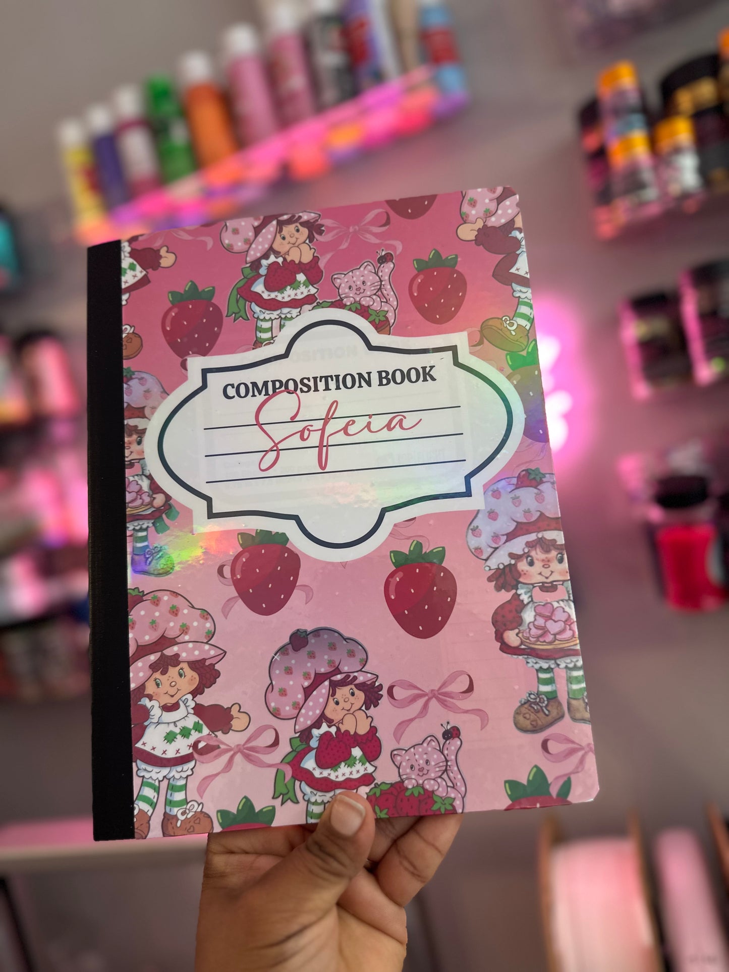 Custom composition notebooks