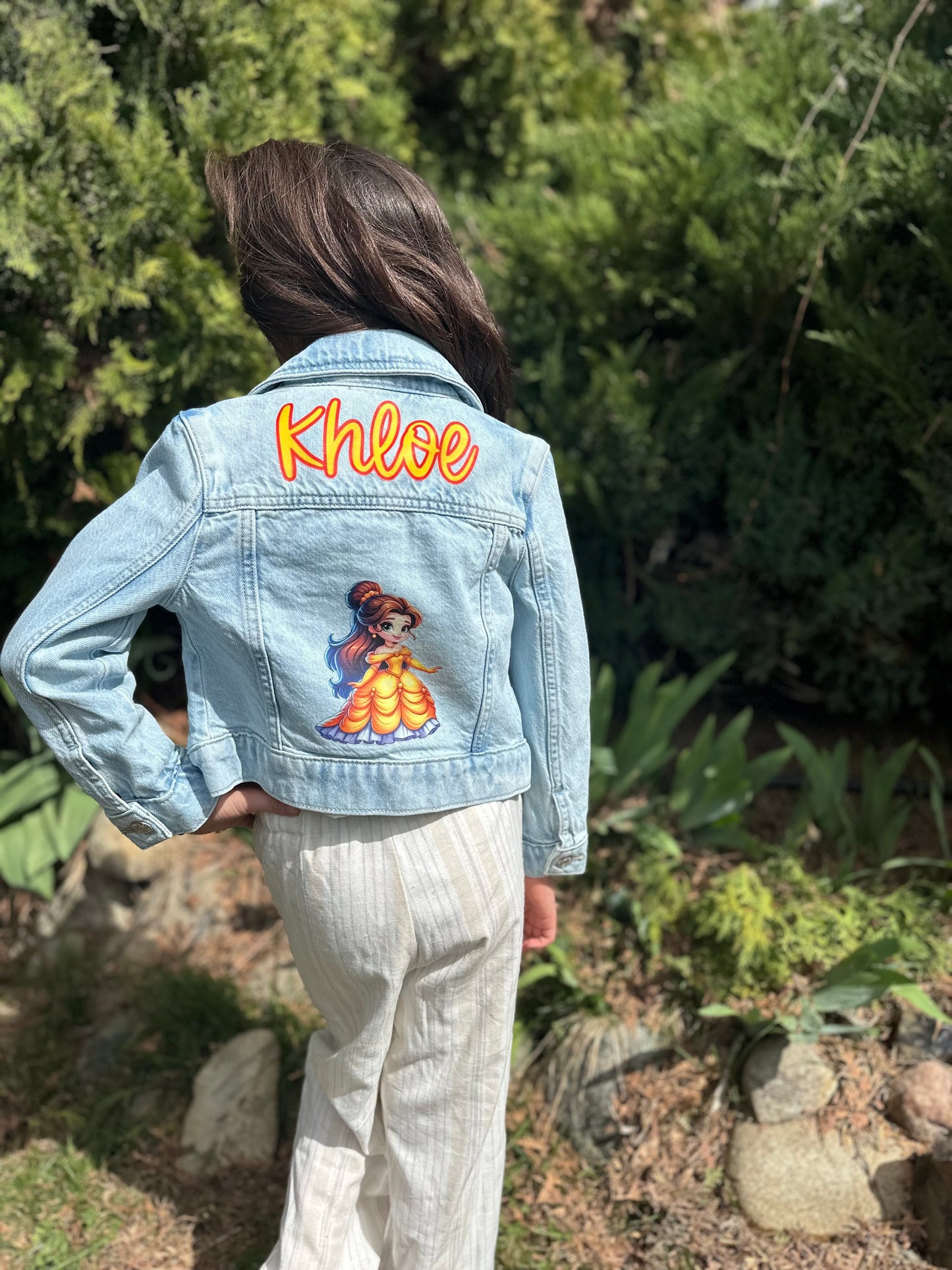 Custom Jean Jacket with name