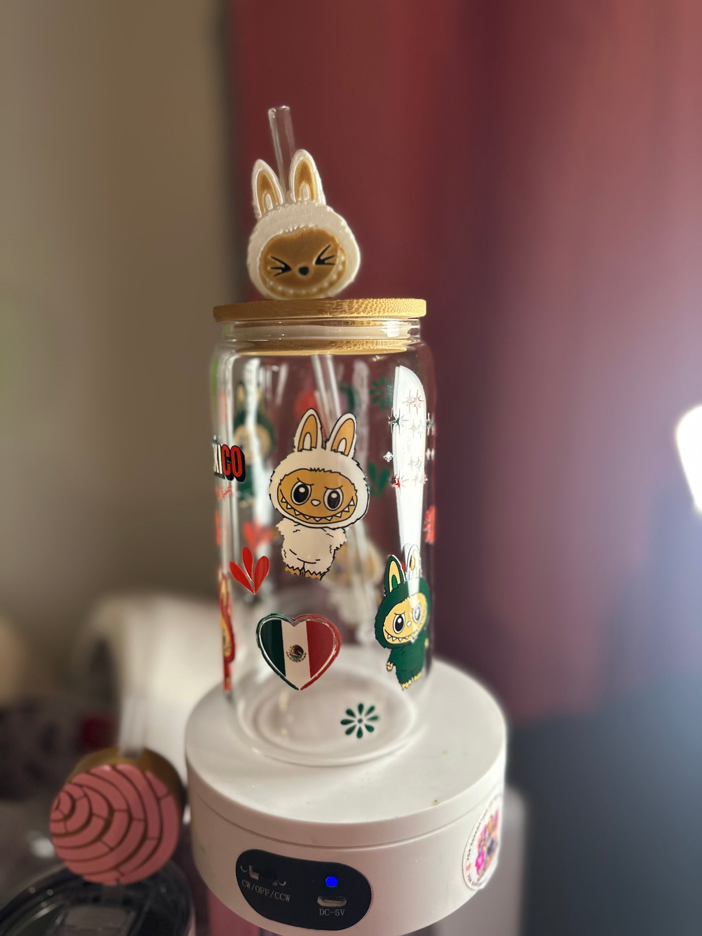 Labubu Mexico Libbey Cup