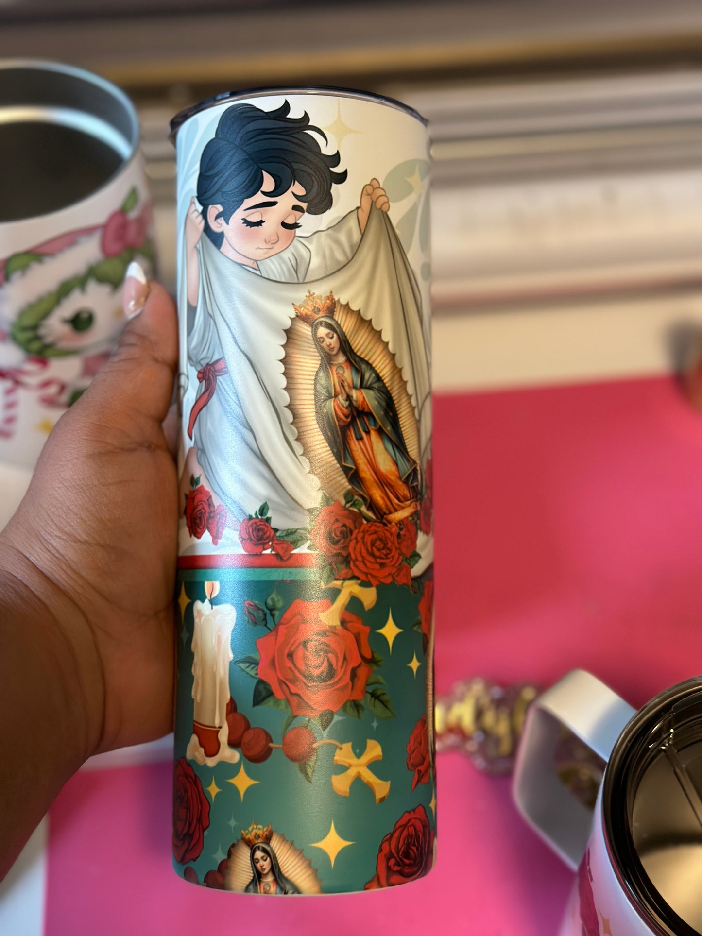 El Niño con La Virgen de Guadalupe
