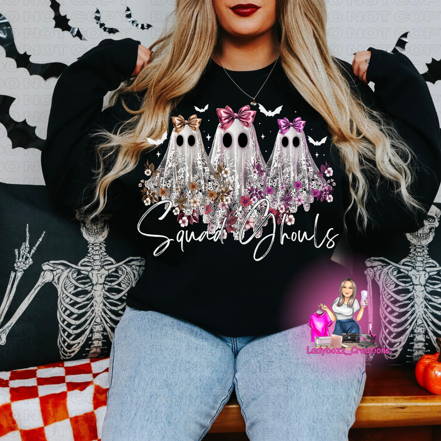 Multiple Ghost Sweatshirt Options