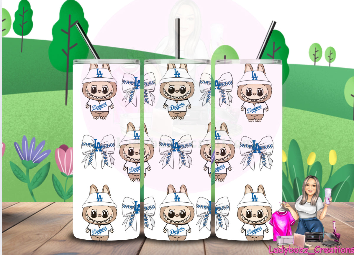 Labubu Dodgers Tumbler