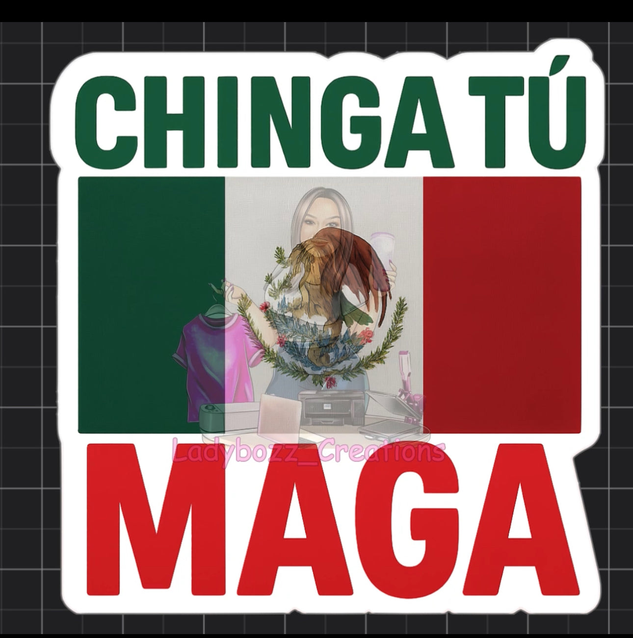 La Migra Stickers/F I.C.E