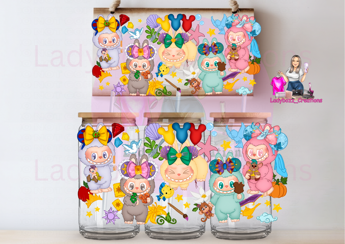 Labubu Princesses Libbey Cup (Multiple options)