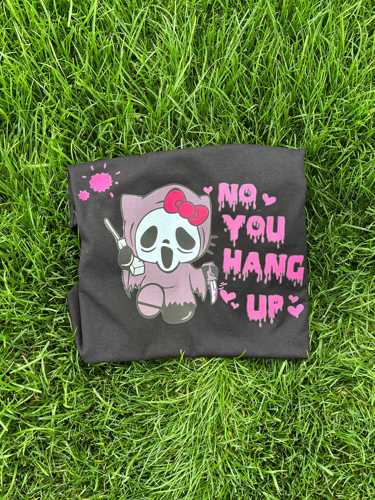 No you hang up Hello Kitty Shirt