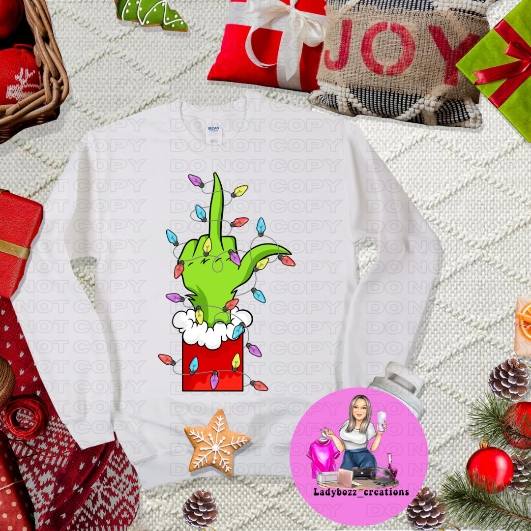 Grinch Finger