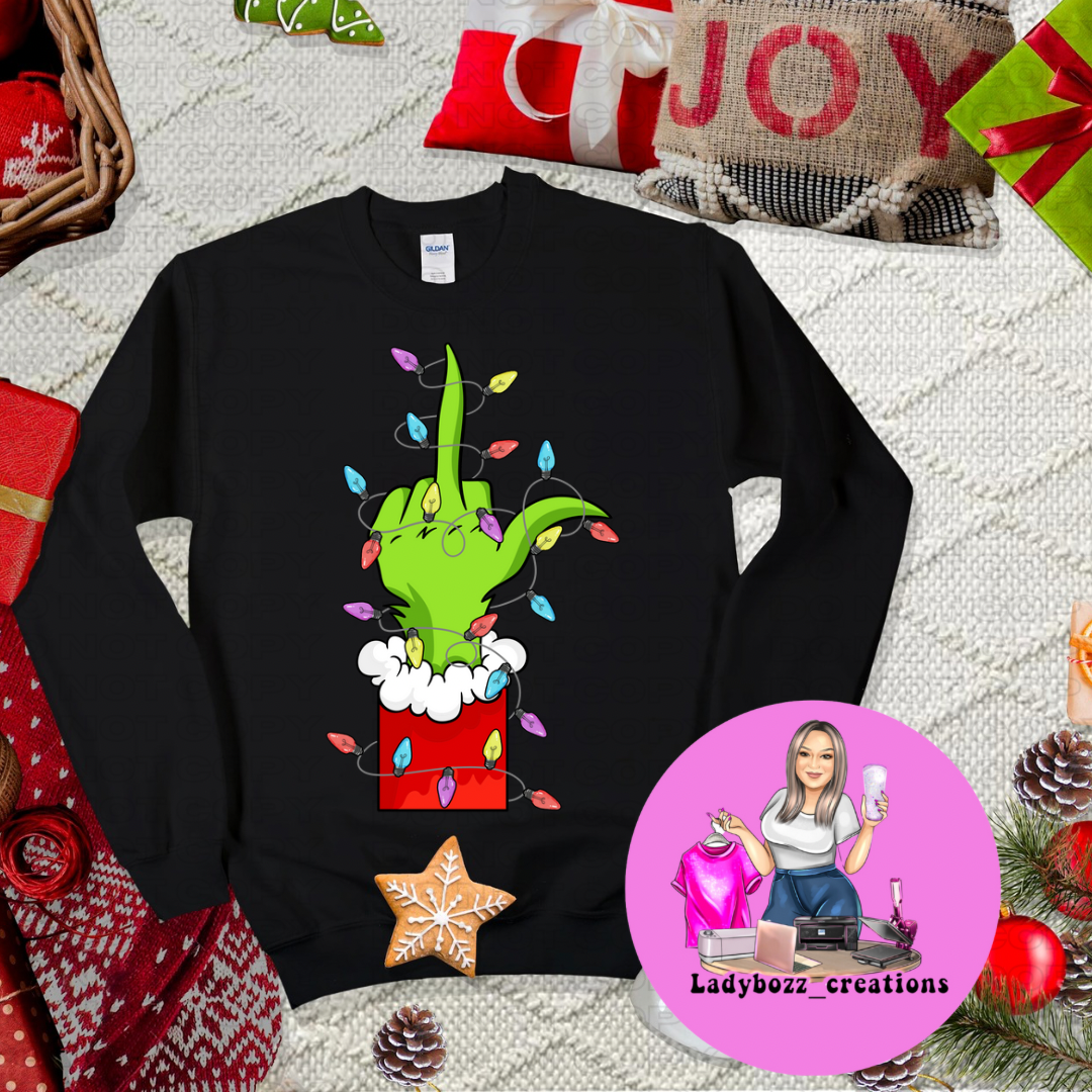 Grinch Finger