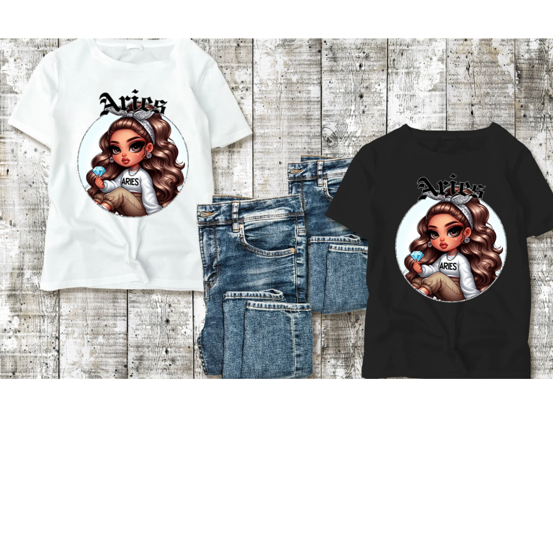 Zodiac girl shirts
