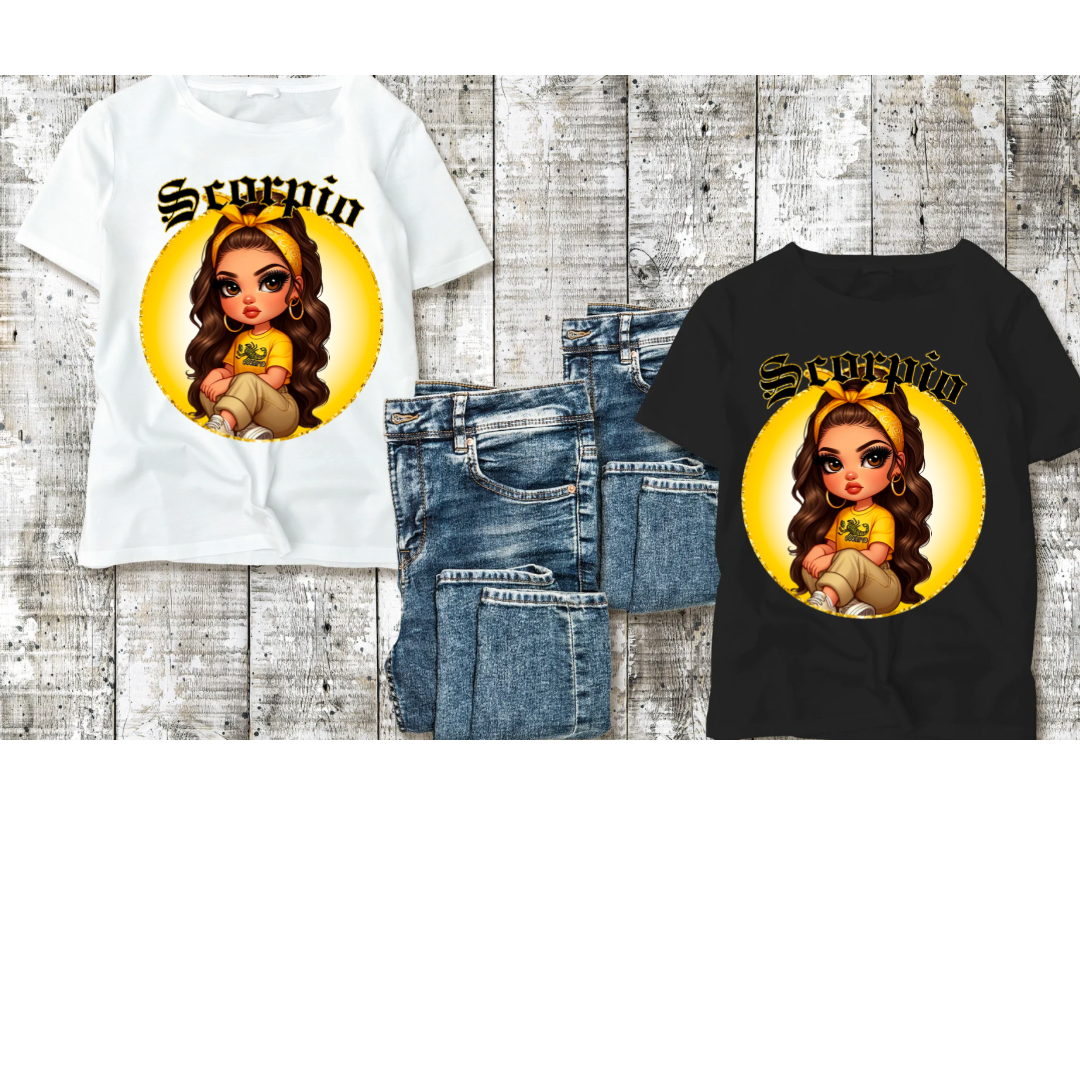 Zodiac girl shirts