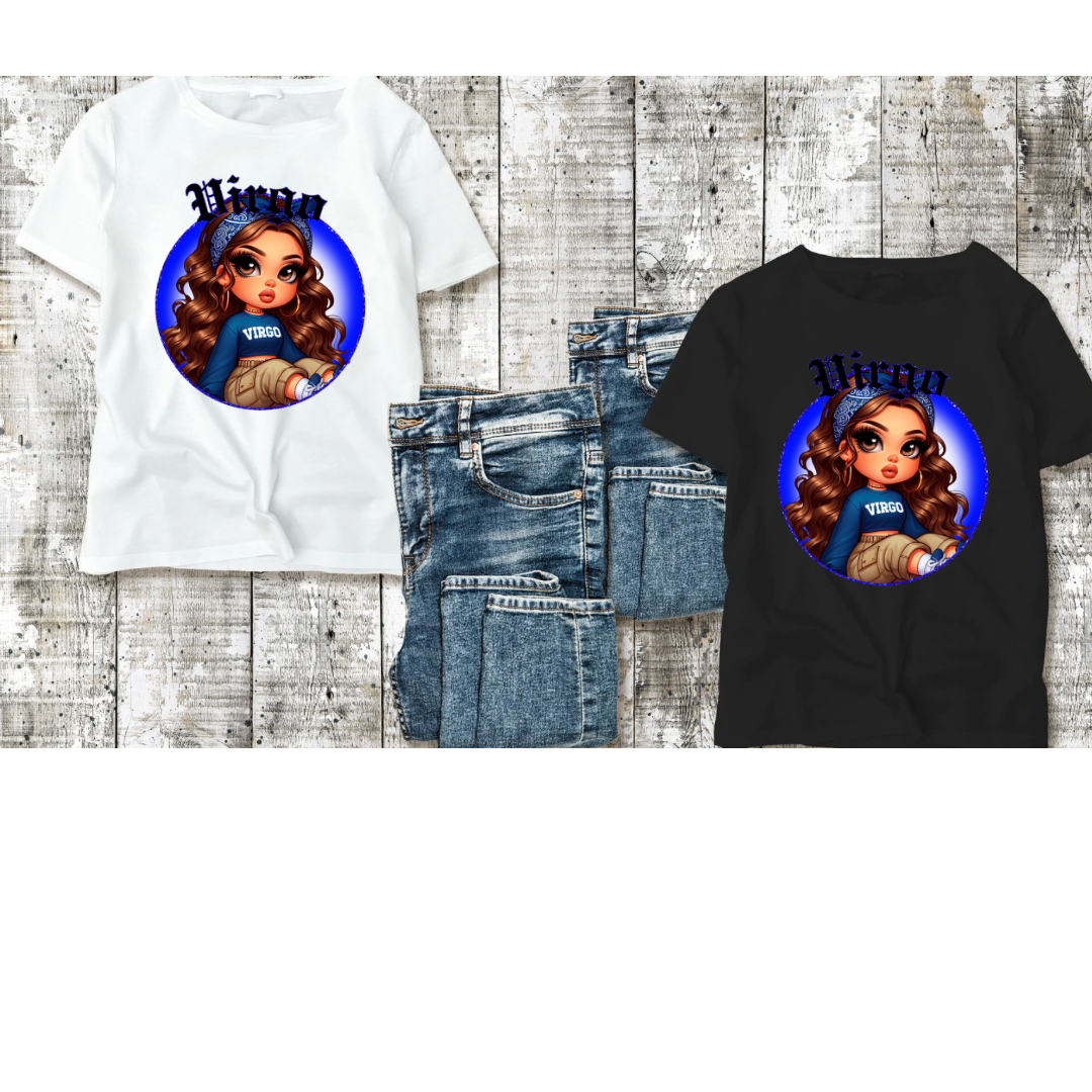 Zodiac girl shirts