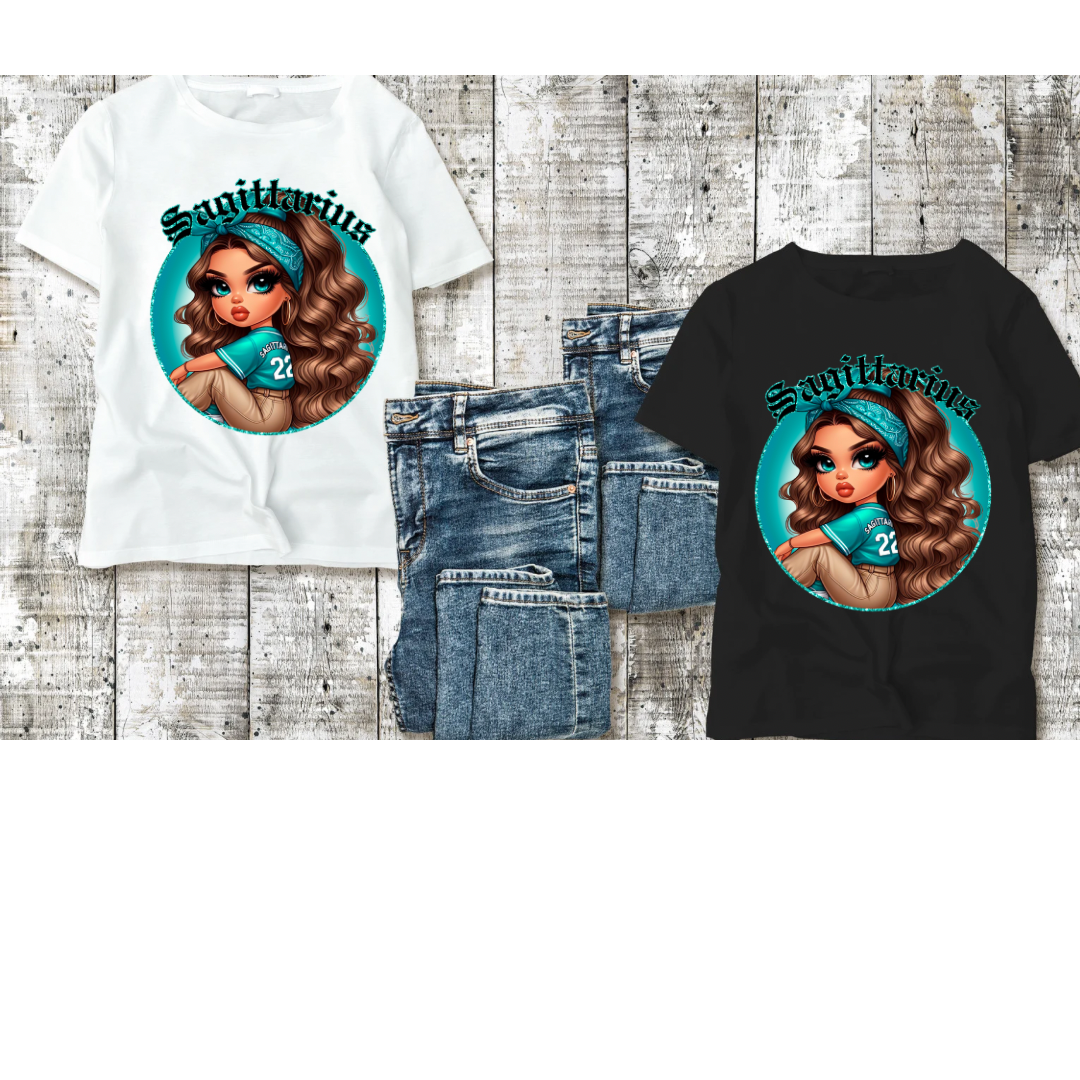 Zodiac girl shirts