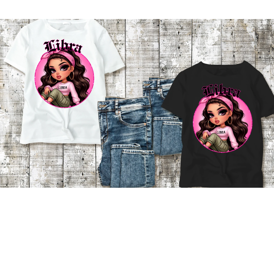 Zodiac girl shirts