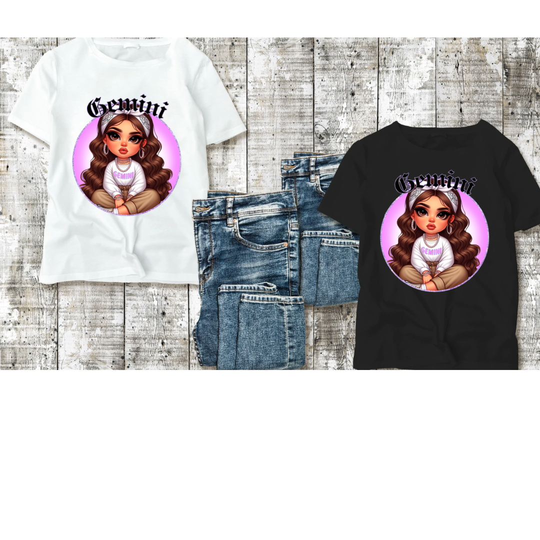 Zodiac girl shirts