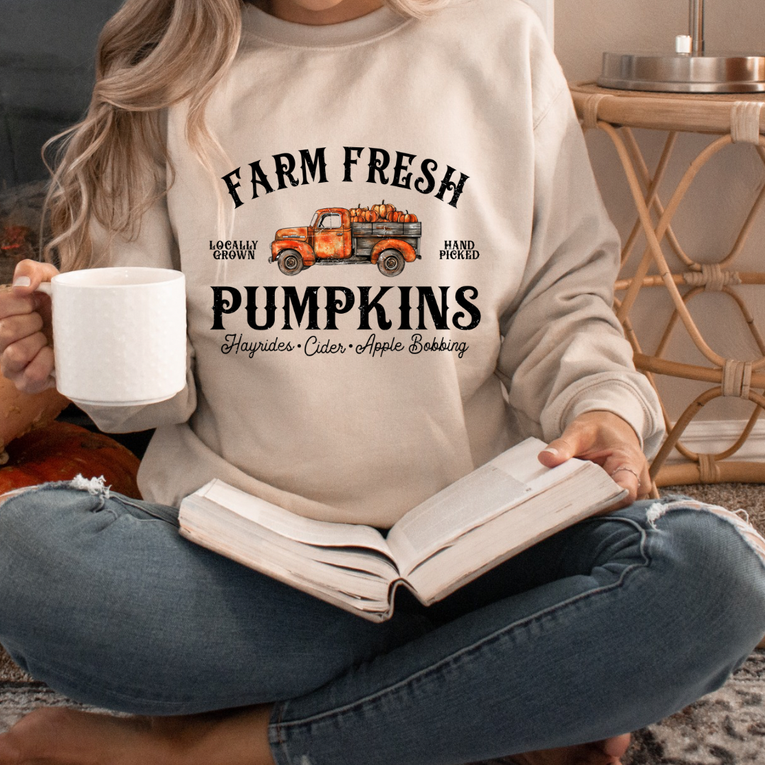 Farm Fresh Pumpkin Sweatshirt