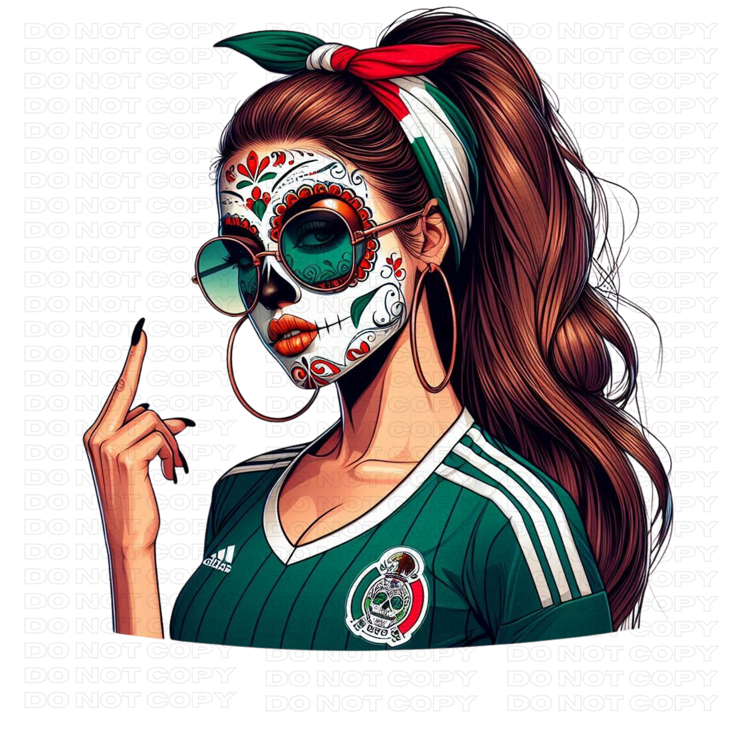 Chinga la Migra White Font