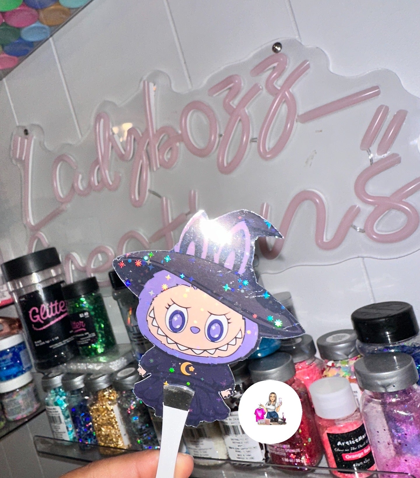 Labubu Halloween Stickers