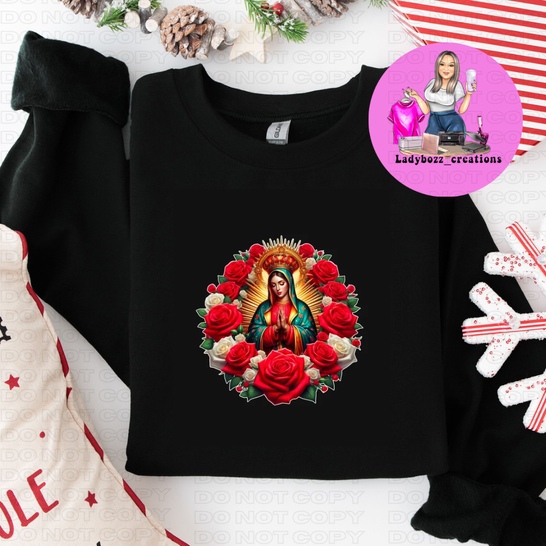 Virgen De Guadalupe Sweater