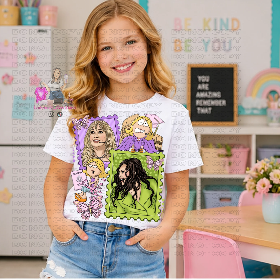 Lizzie Girl/Tshirt or print only/kids