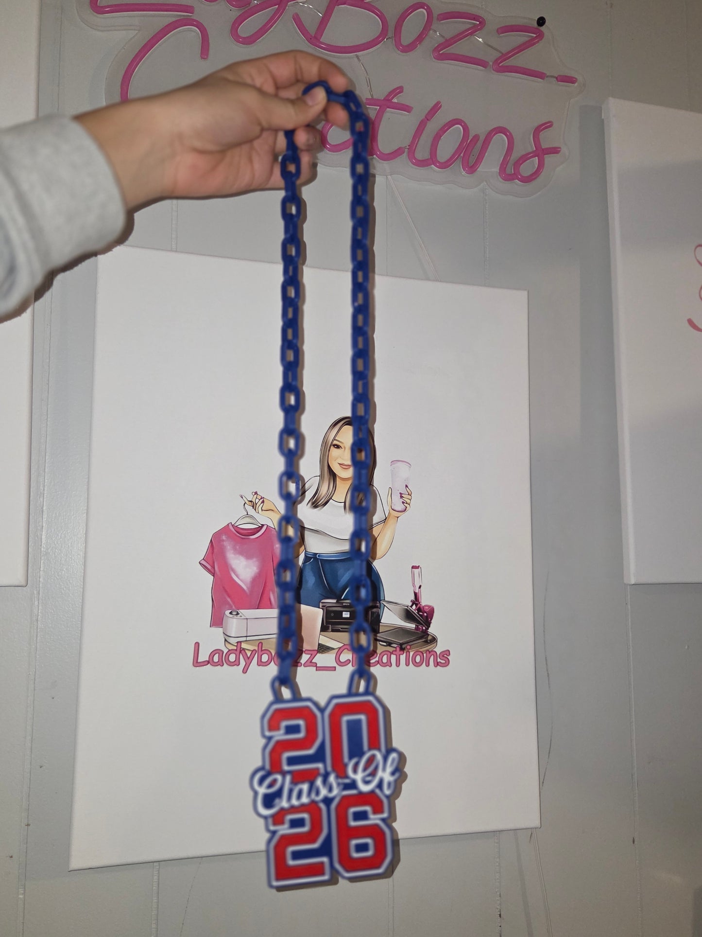 Class of 2026 3D Printed Graduation Necklace/Seniors
