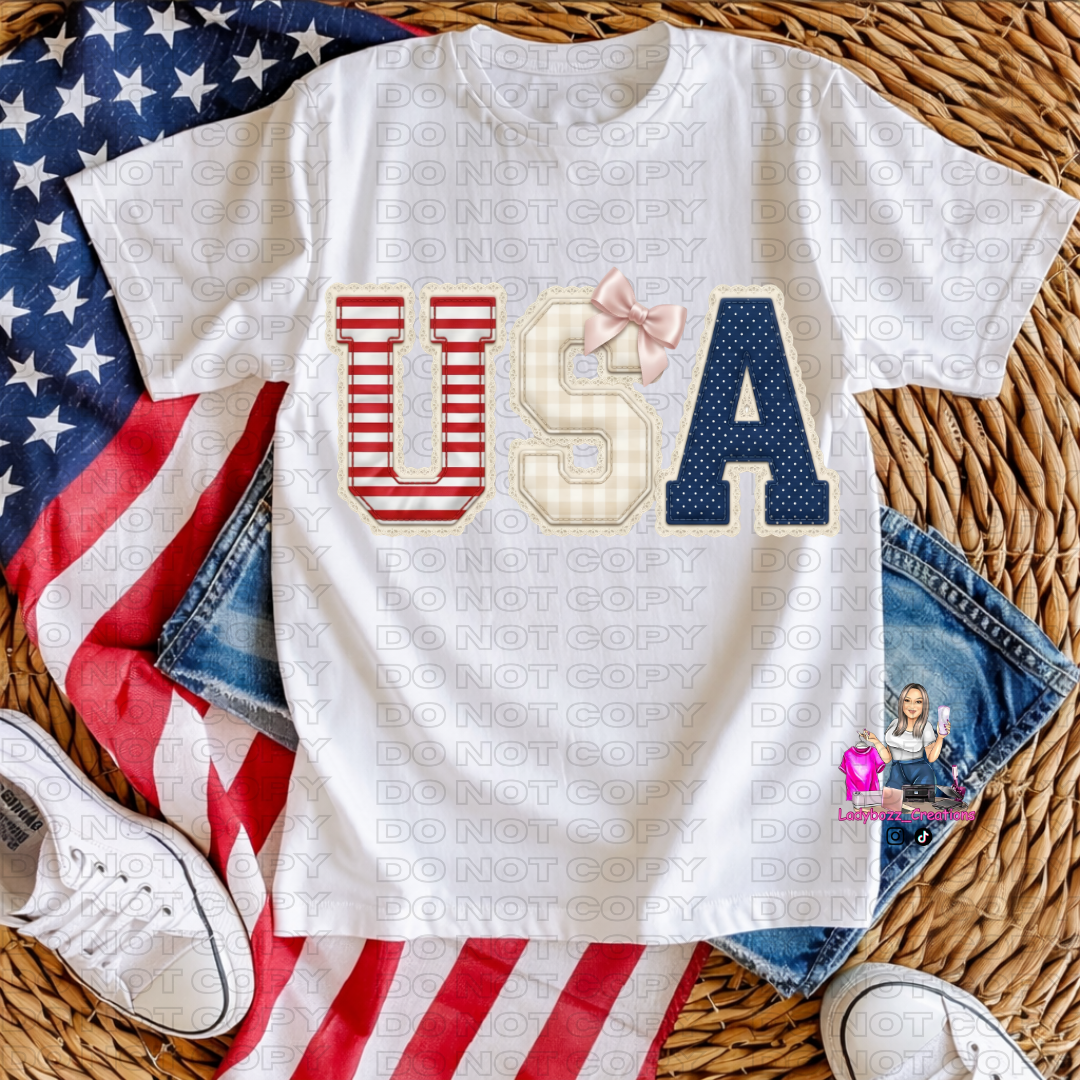 4th of July/USA /Tshirt or print only/