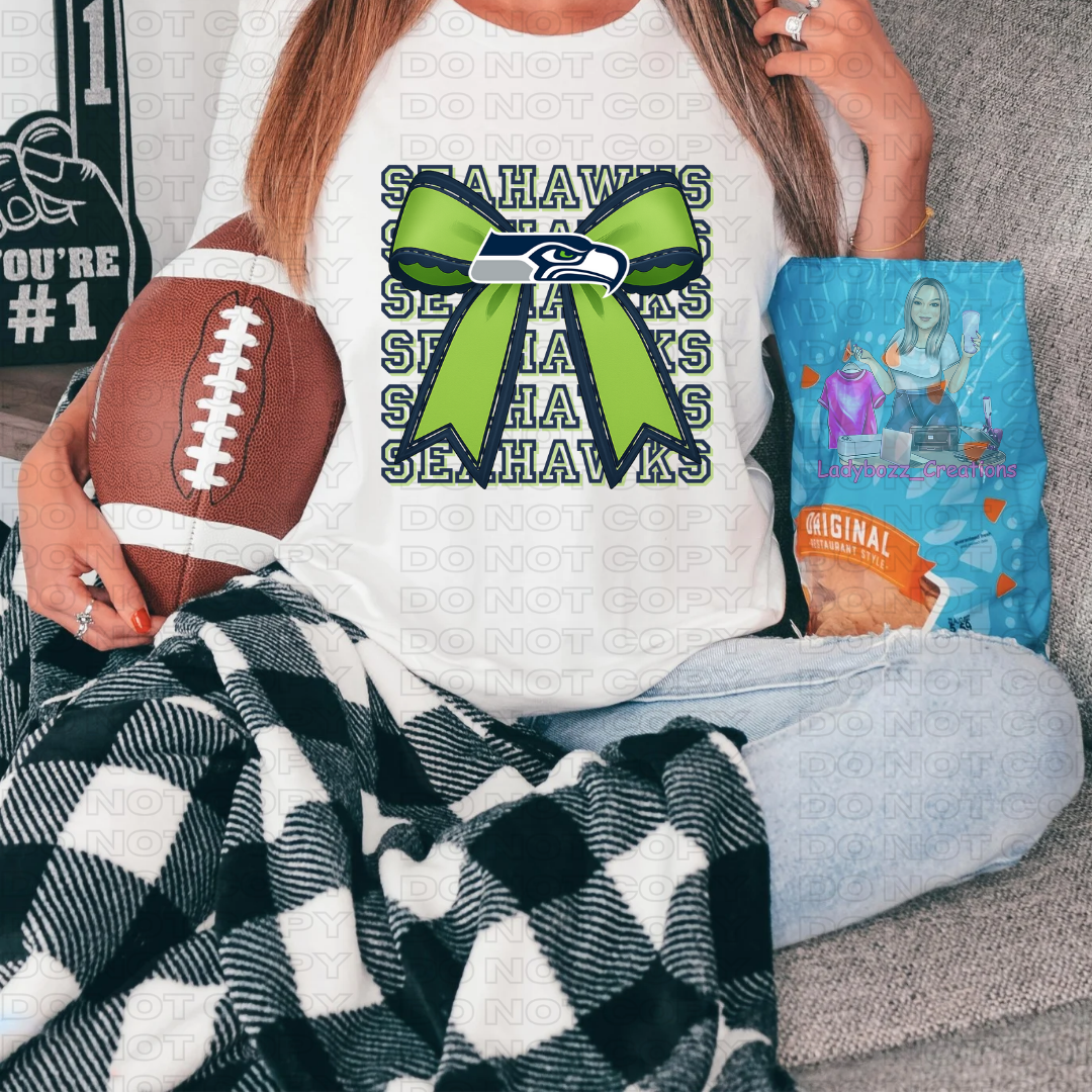 Football Coquette DTF PRINT ONLY/Every Team is on here/nfl