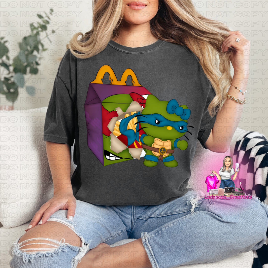 Ninja Turtles shirt/several options/Hello Kitty