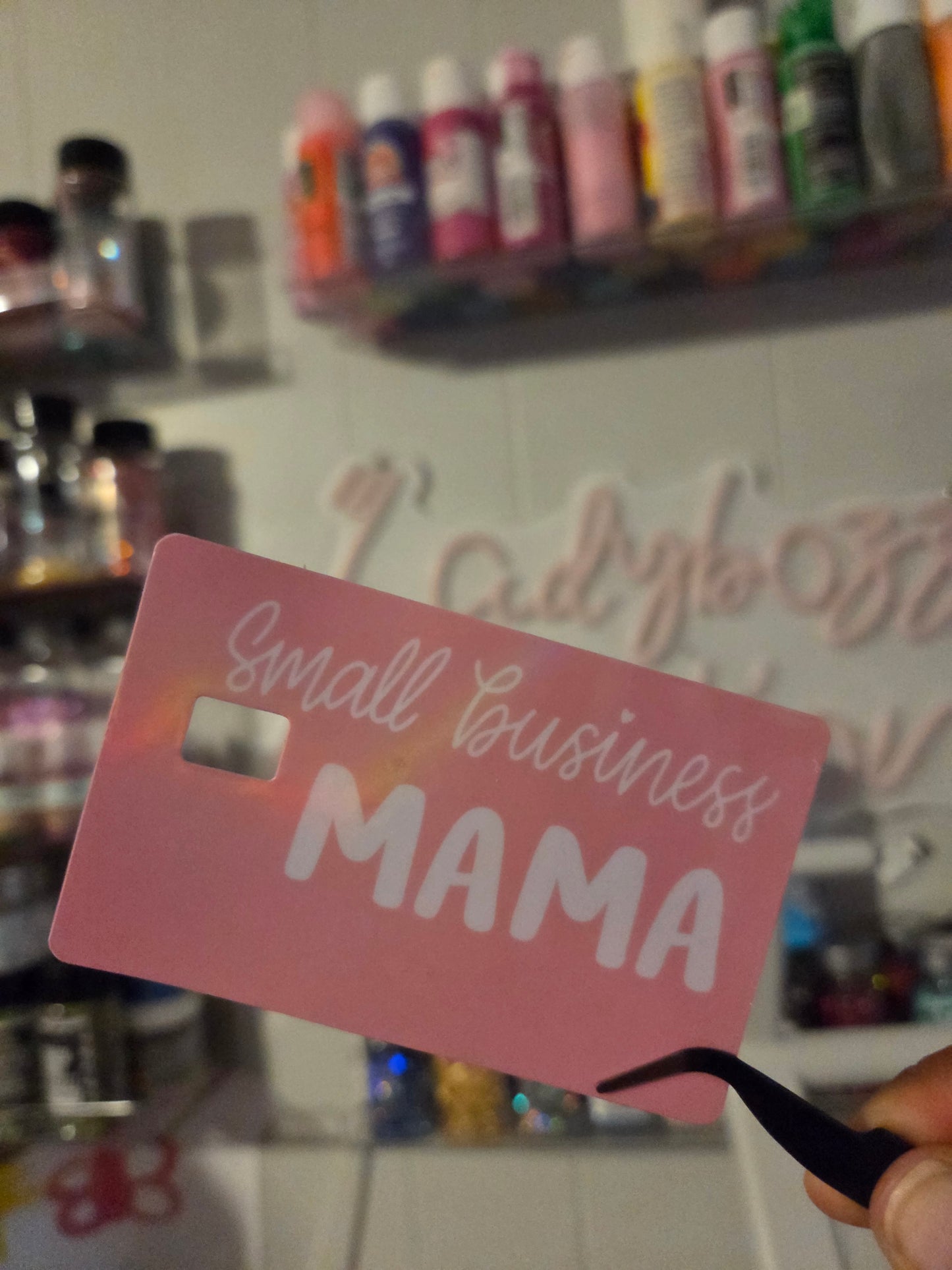 Small Business Card Stickers/Card Skins