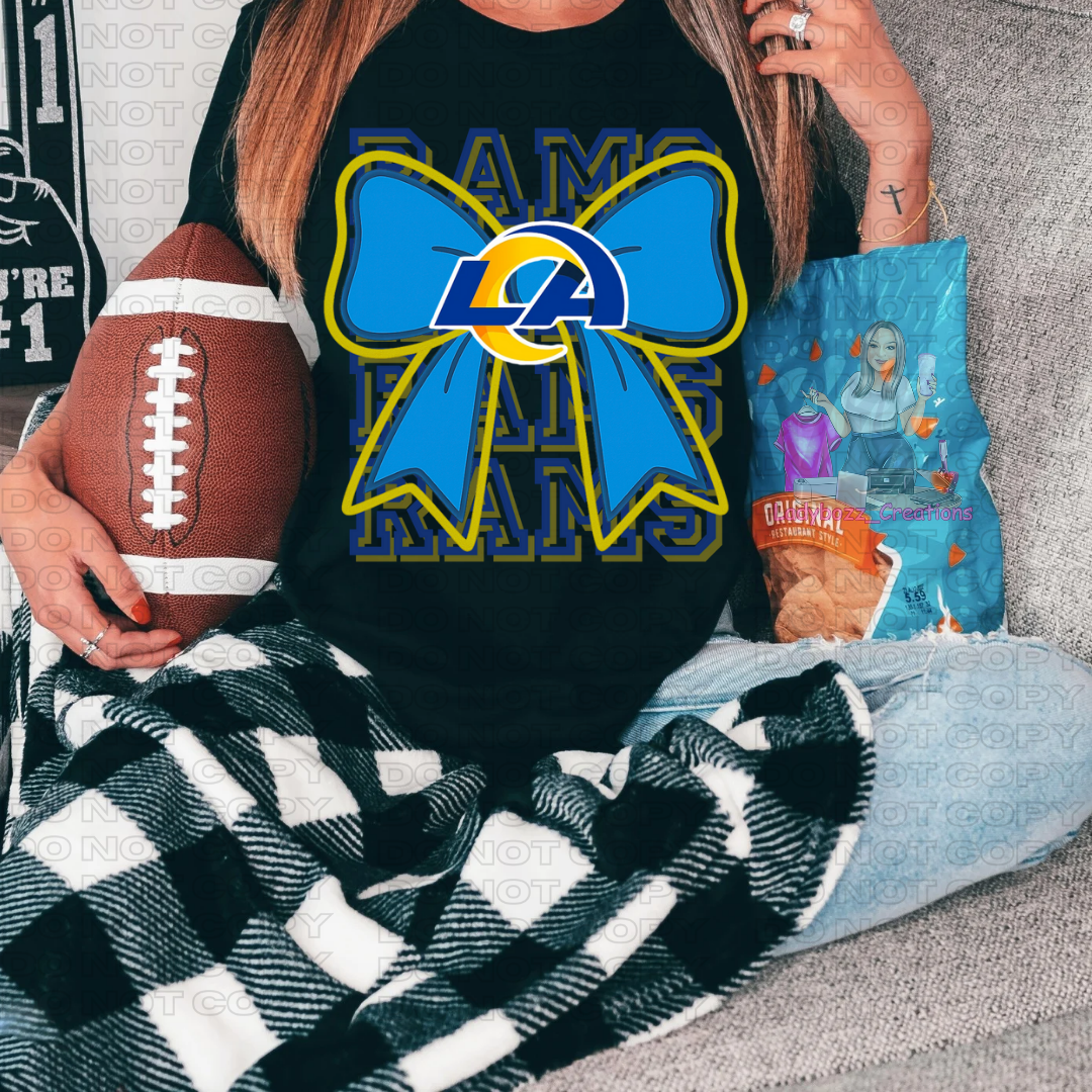 Football Coquette DTF PRINT ONLY/Every Team is on here/nfl