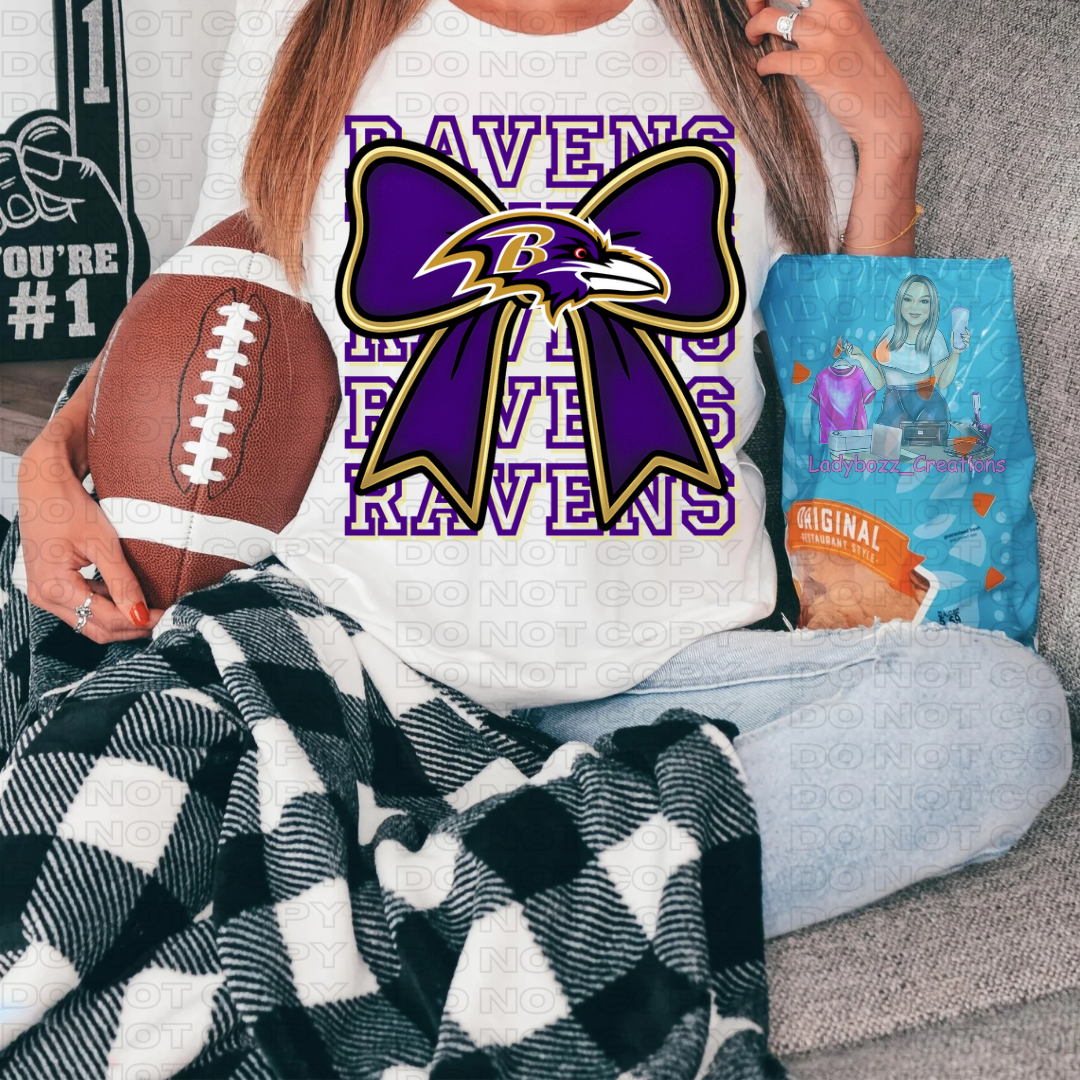 Football Coquette DTF PRINT ONLY/Every Team is on here/nfl