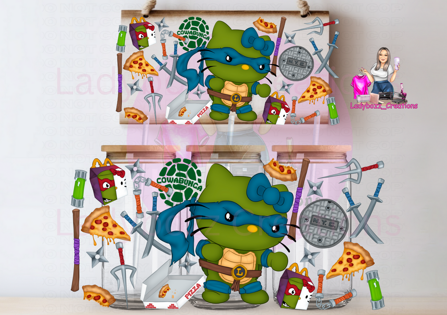 Ninja Turtles/Hello Kitty/Halloween / WRAP BUNDLE