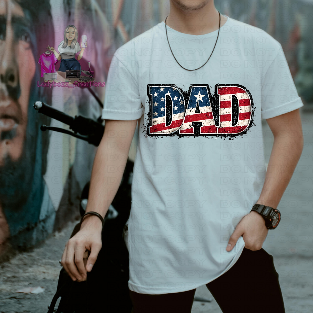 Fathers Day/ Dad/Tshirt or print only/