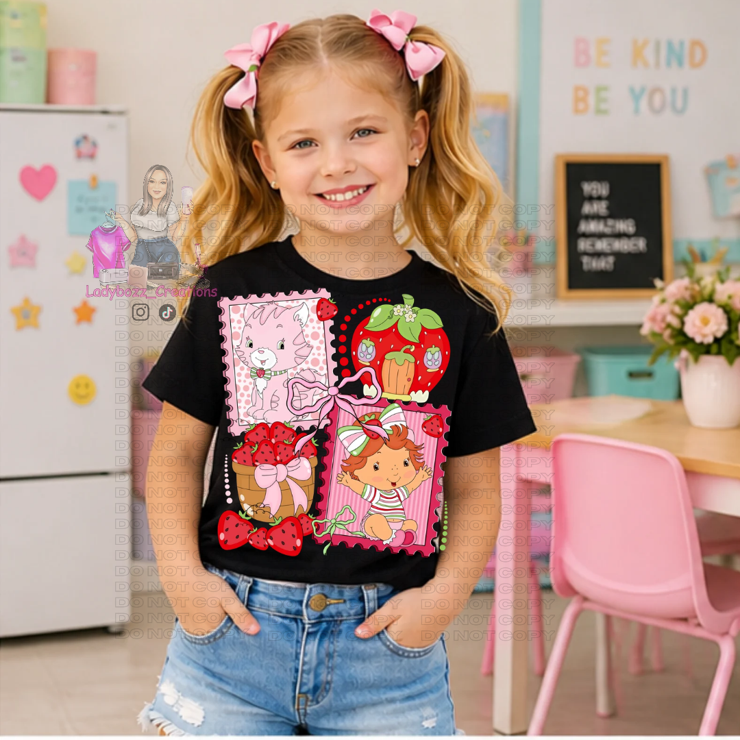 Strawberry Baby Girl/Tshirt or print only/kids